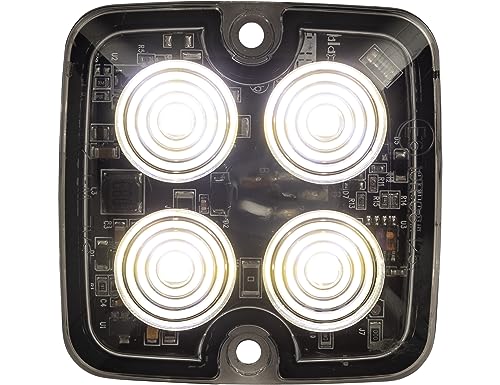Image of Buyers Products, 2in. LED Emergency Warning Flash Work Truck Strobe Light, Light Type LED, Lens Color Clear, Included (qty.) 1 Model# 8892141