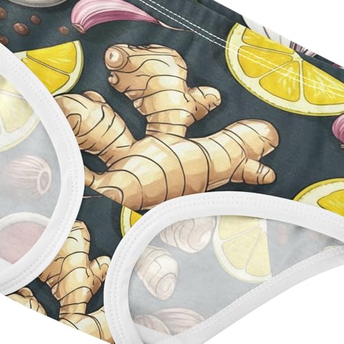 Toddler Underwear Floral 2t Cotton Panties Little Girl Pattern Briefs Undies Kids Colorful Spices Navy Blue4