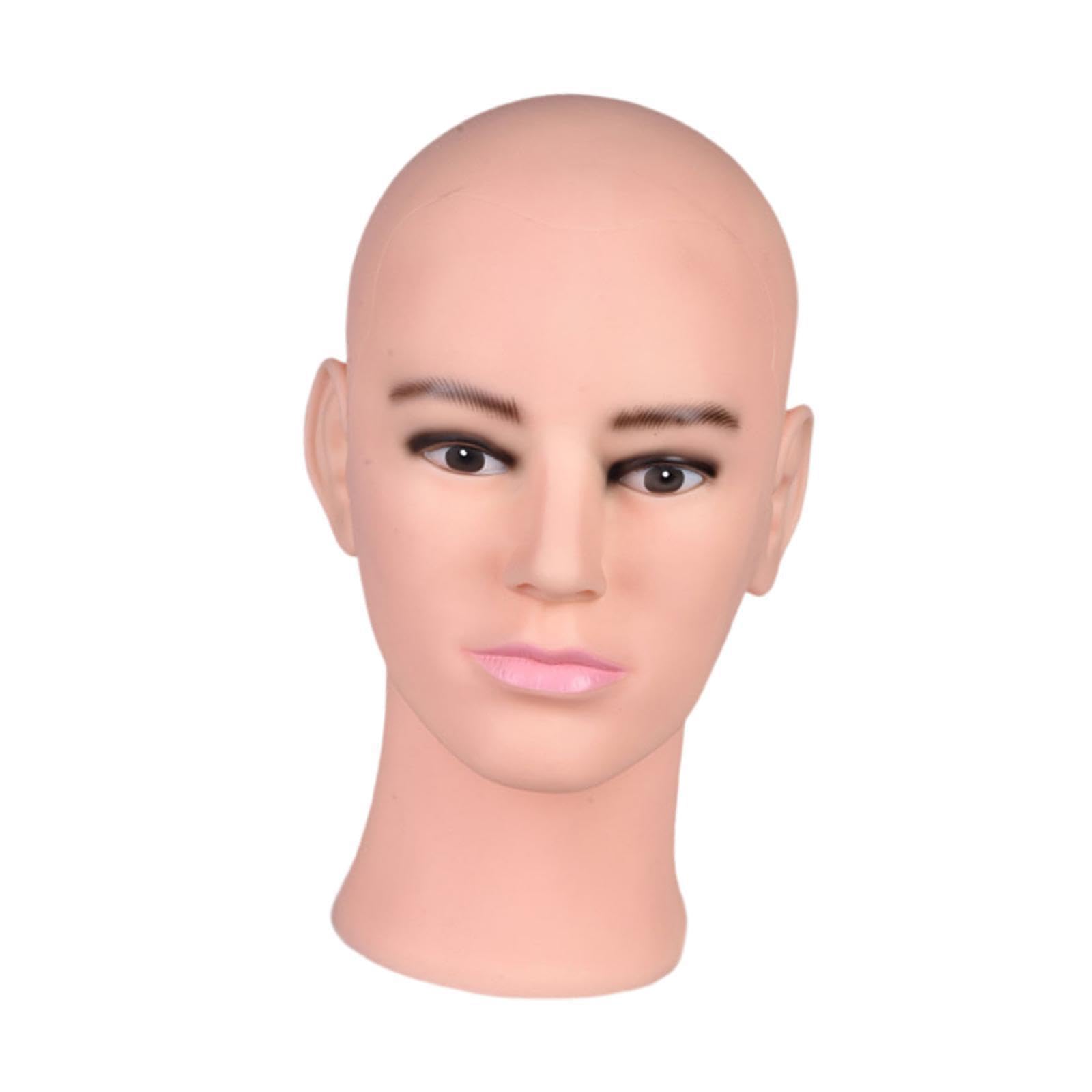 PUXZYAX Bald Mannequin Head Hairpieces Wig Holder Well Suited For Displaying Wigs And Accessories In Retail Locations Mannequin Head Wigs Displaying Making
