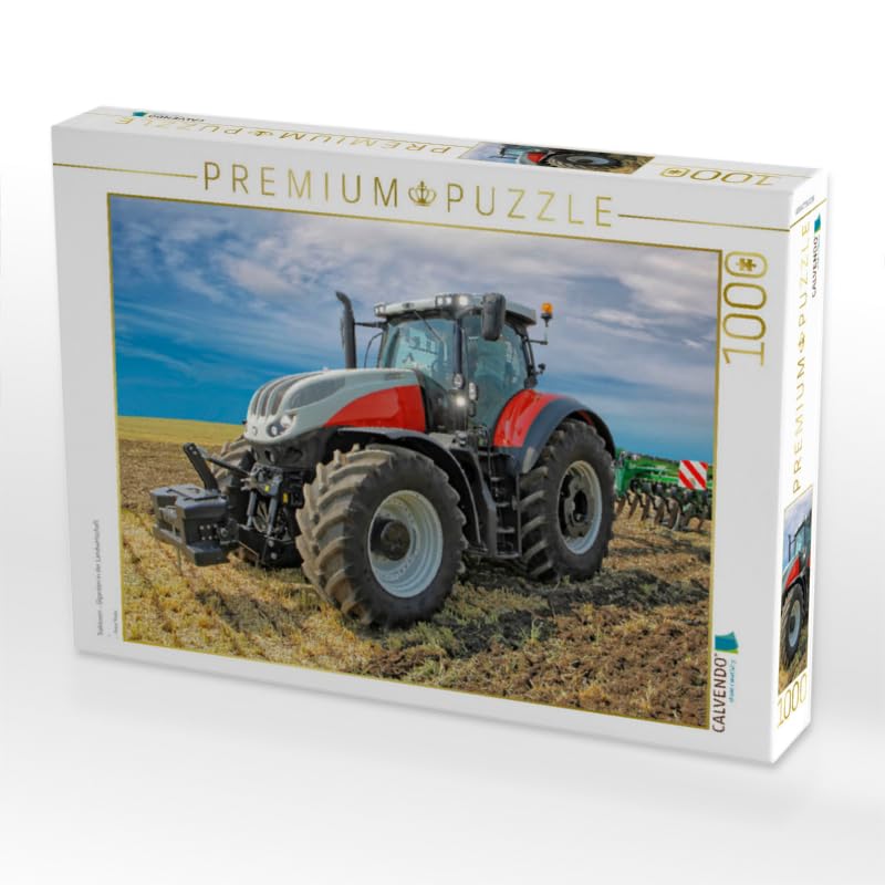 CALVENDO Puzzle 'Traktoren – Giganten Der Landwirtschaft' | 64x48 Cm, 2,2 Mm Starke Pappe, Matte Oberfläche – Premium-Puzzlespaß Aus Europa
