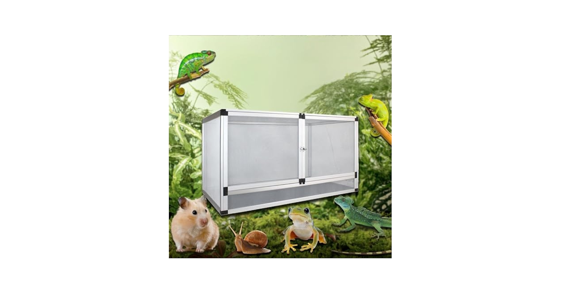 専用　爬虫類ゲージ Amazon | 給餌ケージ ボックス 爬虫類飼育水槽 爬虫類 ケージ