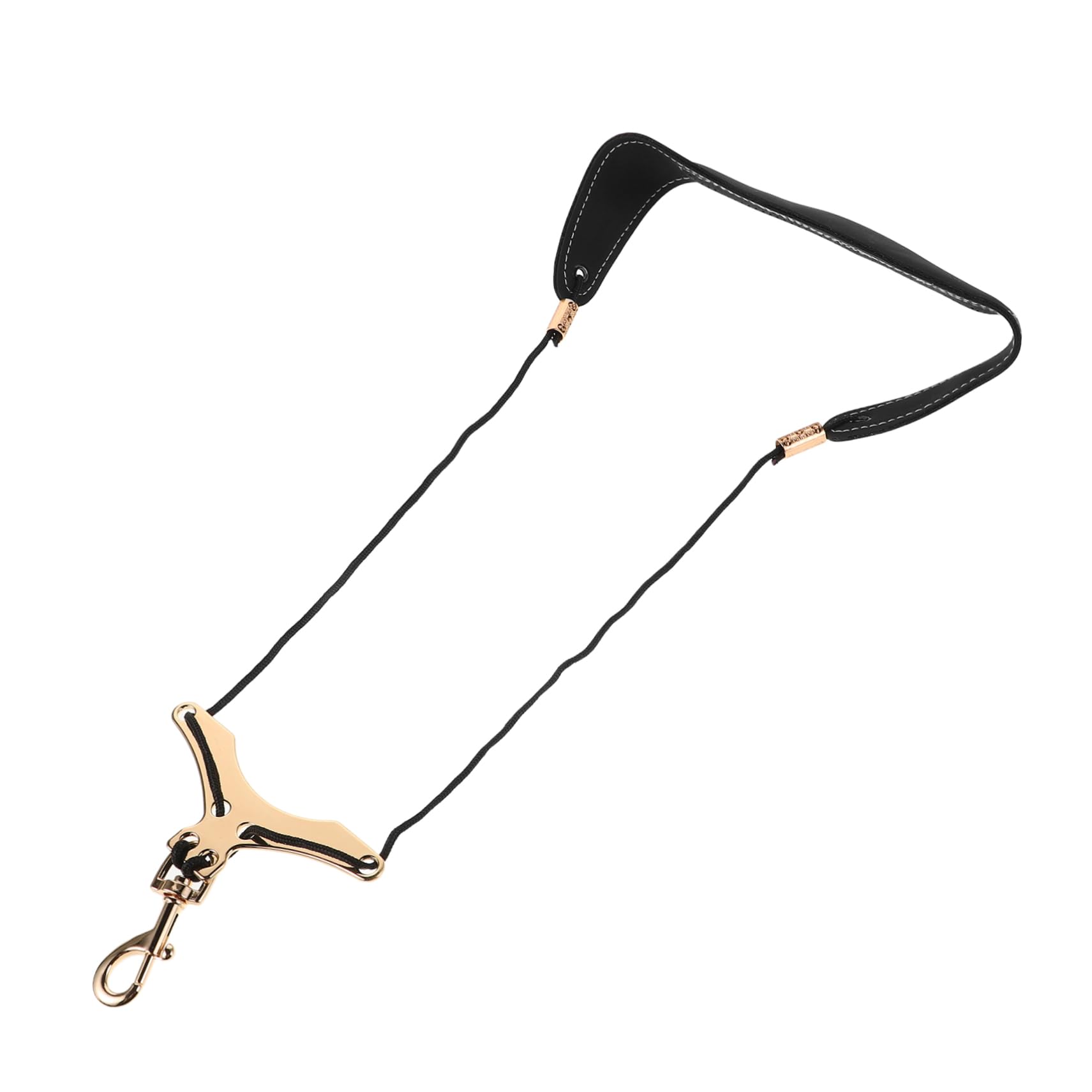 Garneck Sax Neck Strap with Ergonomic Padded Design for Alto Tenor Soprano Saxophones Comfortable Breathable Harness with Metal Swivel Hook