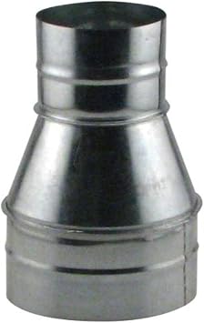 Ideal-Air Duct Reducer 6 in - 4 in 24/Cs