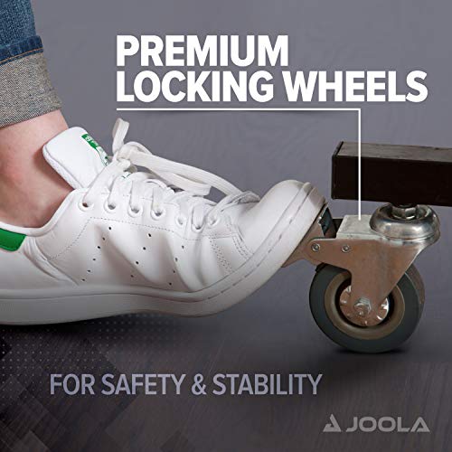 image for JOOLA Tour Indoor Ping Pong Table with Quick Clamp Table Tennis Net - 