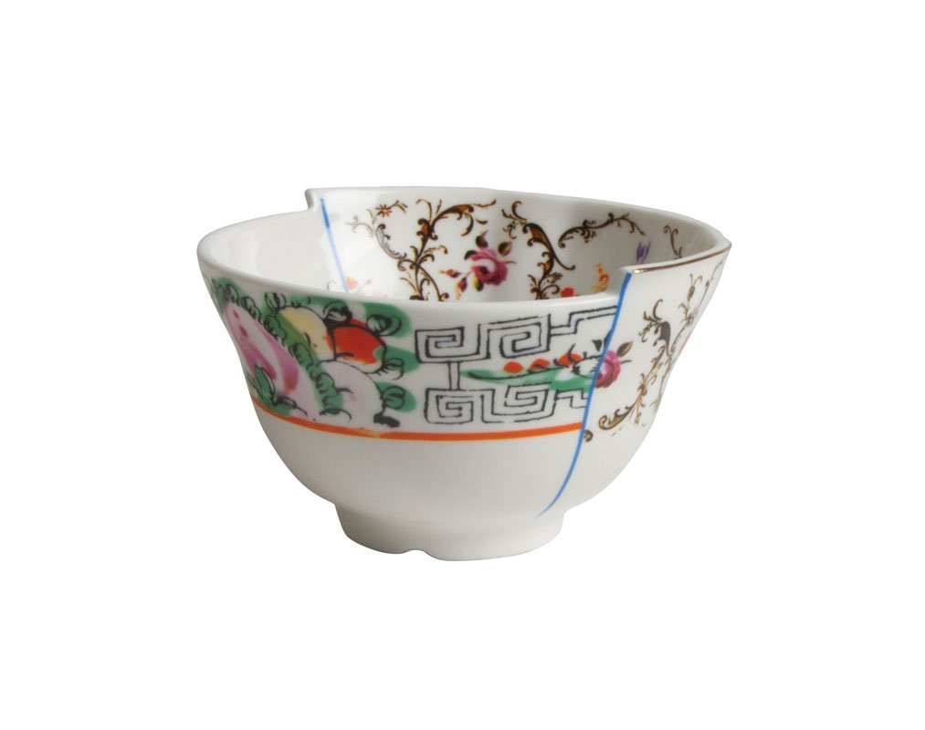 Seletti Bol à fruits en porcelaine Hybrid-Irene Ø 10,5 H 6,2 cm
