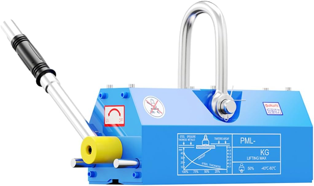 リリース付き磁気リフター、220～1320ポンドの吊り上げ能力、永久リフトマグネット、スチール磁気リフター、ホイスト、ドック、ショッ