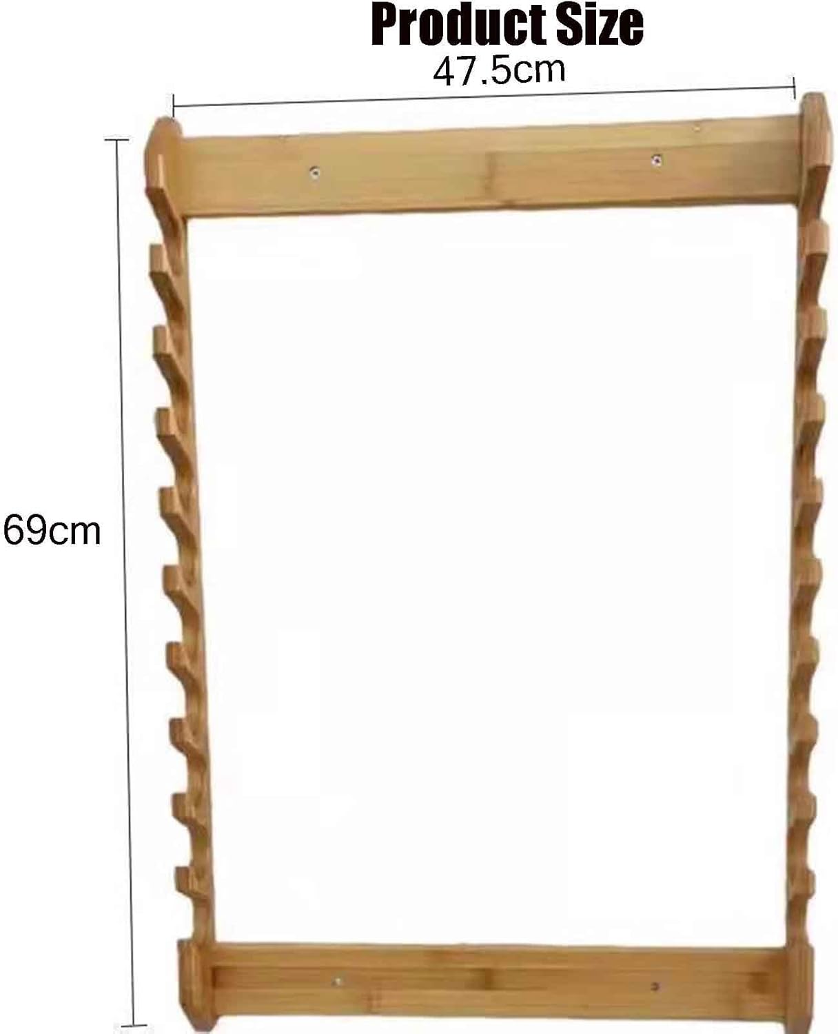 Wooden Fishing Rod Display Rack Storage Rack Fishing Tackle Shop Display Rack 10 Storage Wall Mounted Fishing Tackle Racks