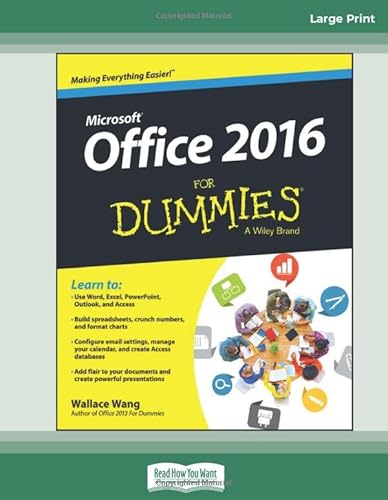 Preisvergleich Produktbild Office 2016: [Large Print 16 pt]