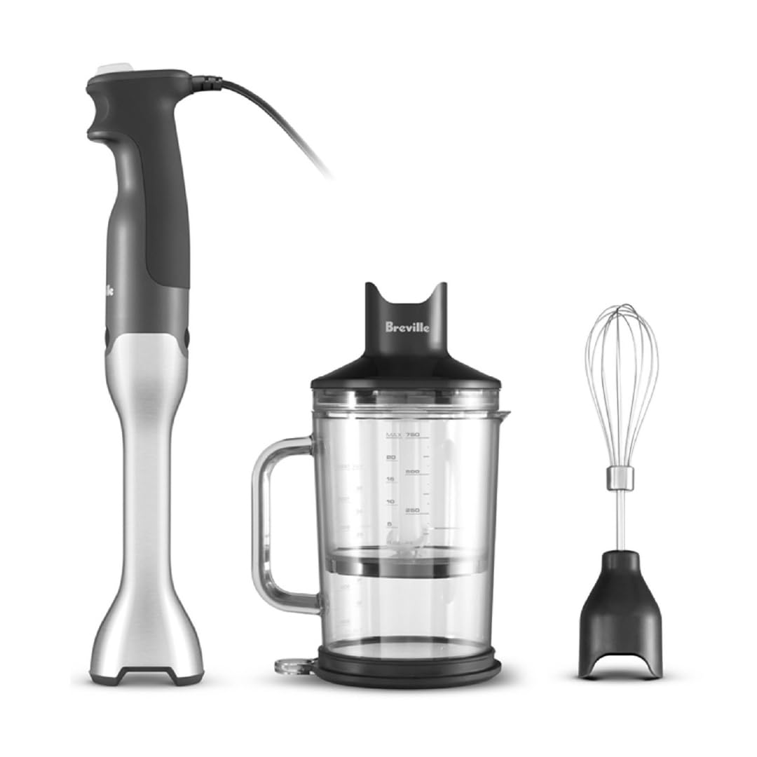 Breville BSB510XL Control Grip Immersion Blender, Brushed Stainless Steel image 1