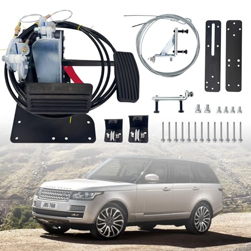 Meiclics ACAR-B7D Right Hand Drive Conversion Kit Passenger Side RHD Universal Gas and Brake Pedals Compatible with Sedans SUVs Trucks for Driver Education Training & Instructors & Postal Carrier
