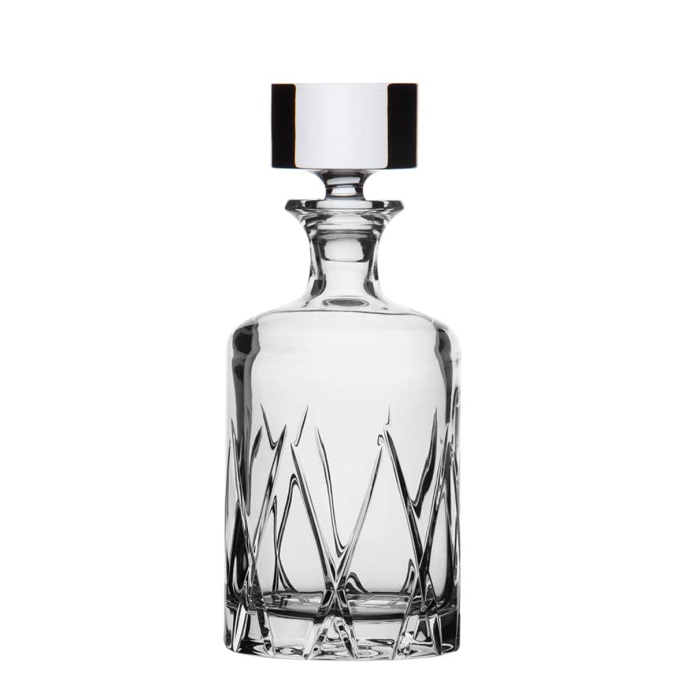ARNSTADT KRISTALL Whisky Karaffe London (25cm) - Kristallglas mundgeblasen · von Hand geschliffen · Handmade in Germany