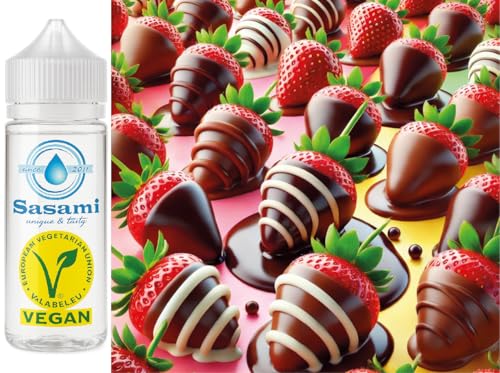 Chocolat-fraise arôme concentré vegan Sasami l'excellence gourmande 100ml