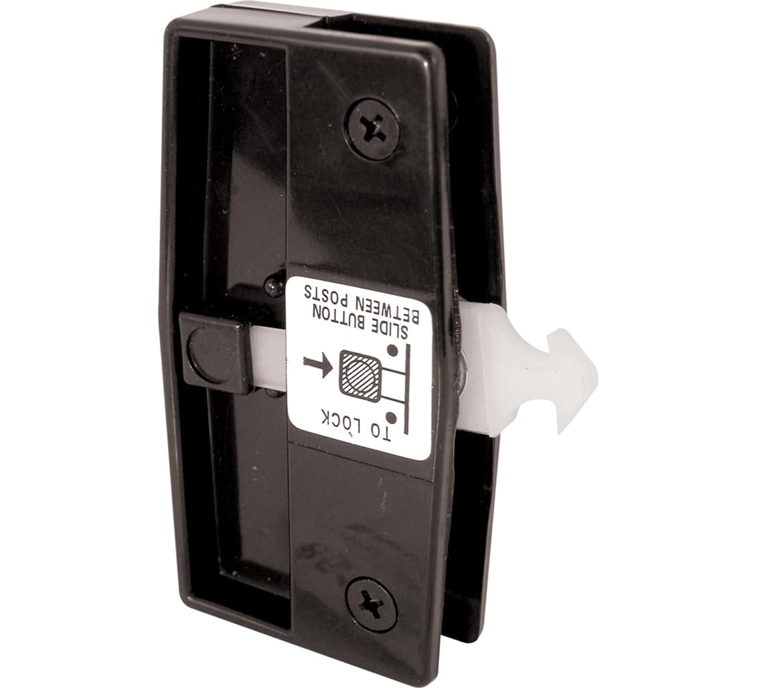 FHC A165 Screen Door Latch and Pull with Security Lock - New Columbia