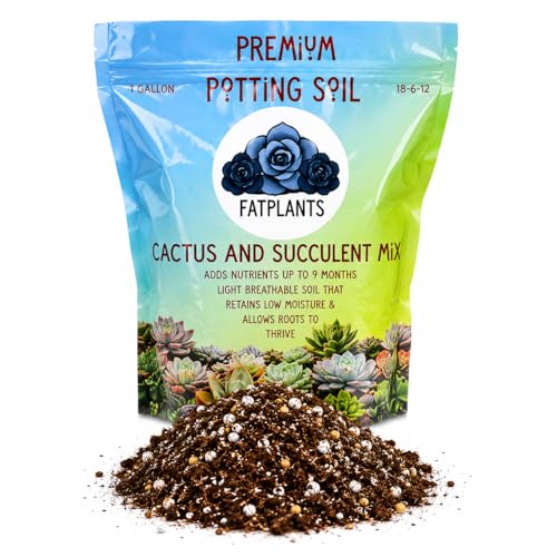 Fat Plants San Diego Premium Cacti and Succulent Soil with Nutrients