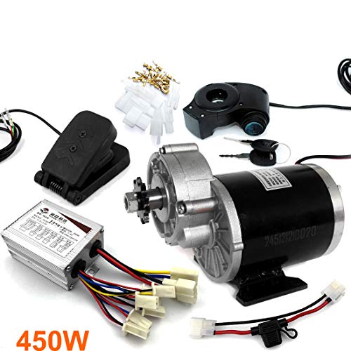 image for L-faster 24V36V48V 450W Electric Trike Motor Electric Pedicab Trishaw 