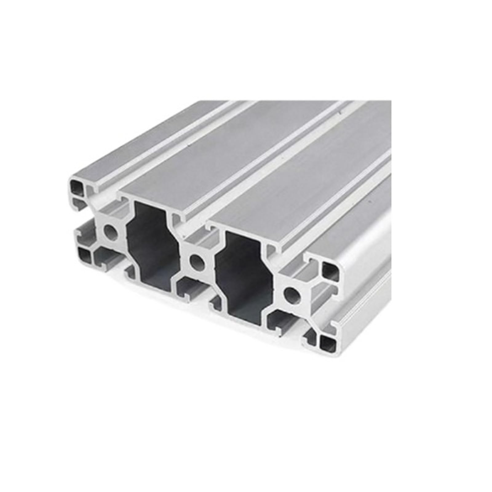 HHB18I Aluminum profile extrusion 4040/4080/40120 CNC aluminum profile 3D printer parts anode wire guide aluminum profile(500mm,1pc,OB40120)