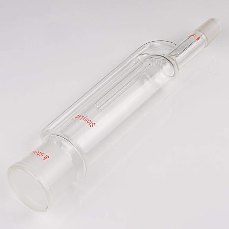 stonylab Borosilicate Glass Soxhlet Extractor,50/42 Top Joint 24/29 Bottom Joint, Commonly Used in Laboratory Extraction
