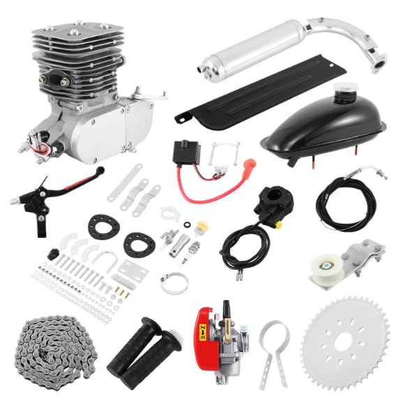 Motor Bicicleta Kit De Bicicleta Motorizada De 80CC, Motor De Gas