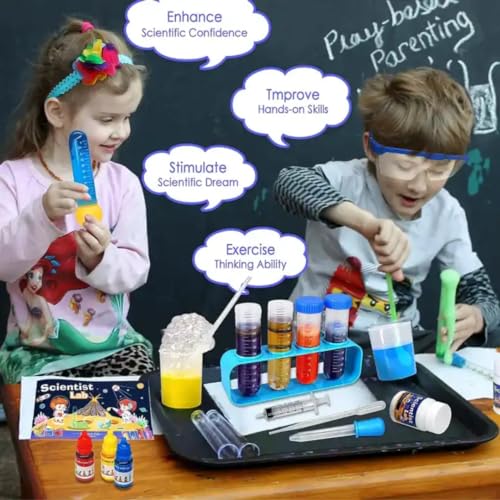 Children building scientific confidence and hands-on skills