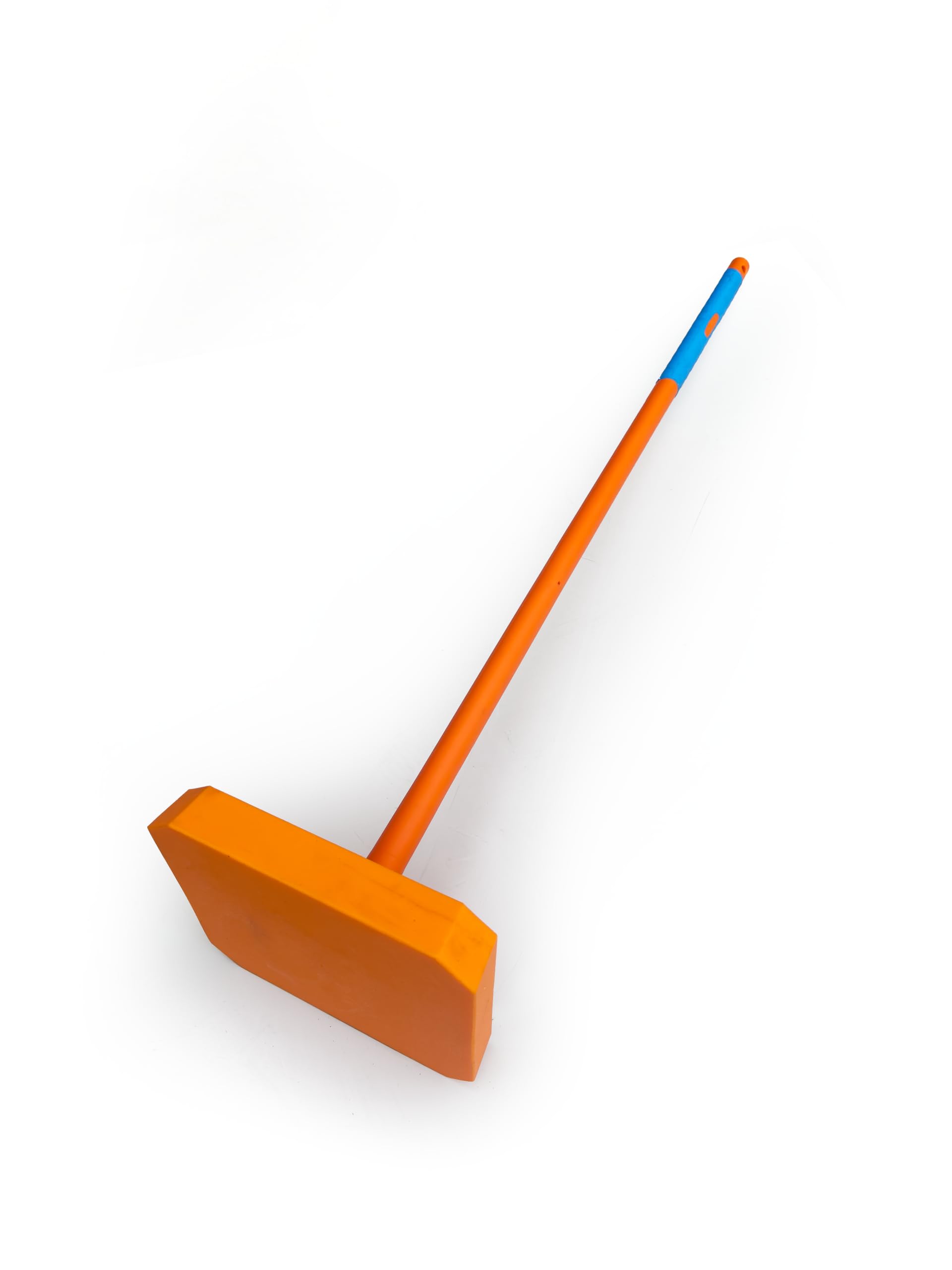 Tamper/Pisón Antivibración para Hormigón Impreso – Base Cuadrada 28×28 cm – Ideal para Moldes y Texturizado Profesional