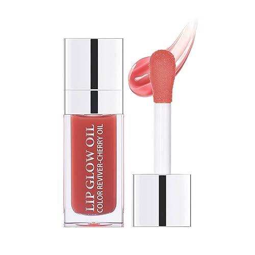 WALULAN Aceite hidratante para labios brillante, transparente, antigrietas, brillo de labios hidratante, brillo de labios húmedo, reparación de