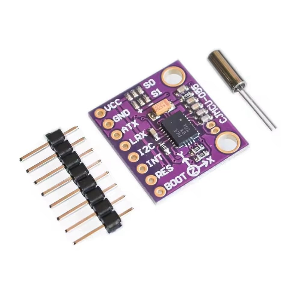 Aundhegrtt As Shown Mcu+9Dof Bno055 Intelligent 9- Attitude Sensor Module Mcu-55 Mcu+9Dof Sensor Module Dc 3.3-5V