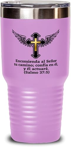 Miniatura 1 de Regalos religiosos para hombres - Santo Nombre de Jesus y su poder salvador para matrimonio, aniversario, primera comunion - Vaso de Vino color lila