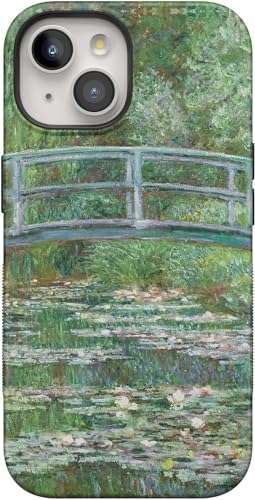 Casely iPhone 15 Case | Monet's Bridge | The Met Museum | Bold Protective Design | Compatible with MagSafe