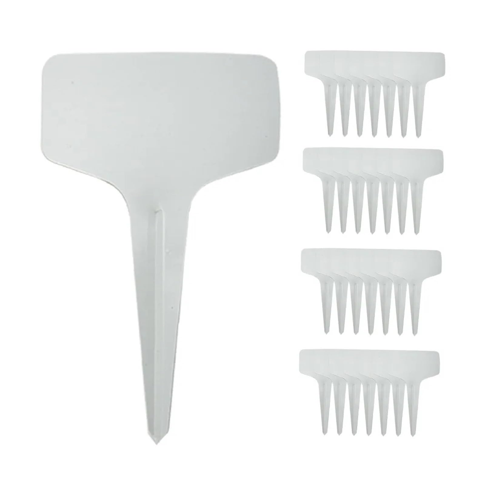 Etichette for piante in ABS | Etichette for piante da giardino in ABS bianco 150 pezzi for l'ordinamento
