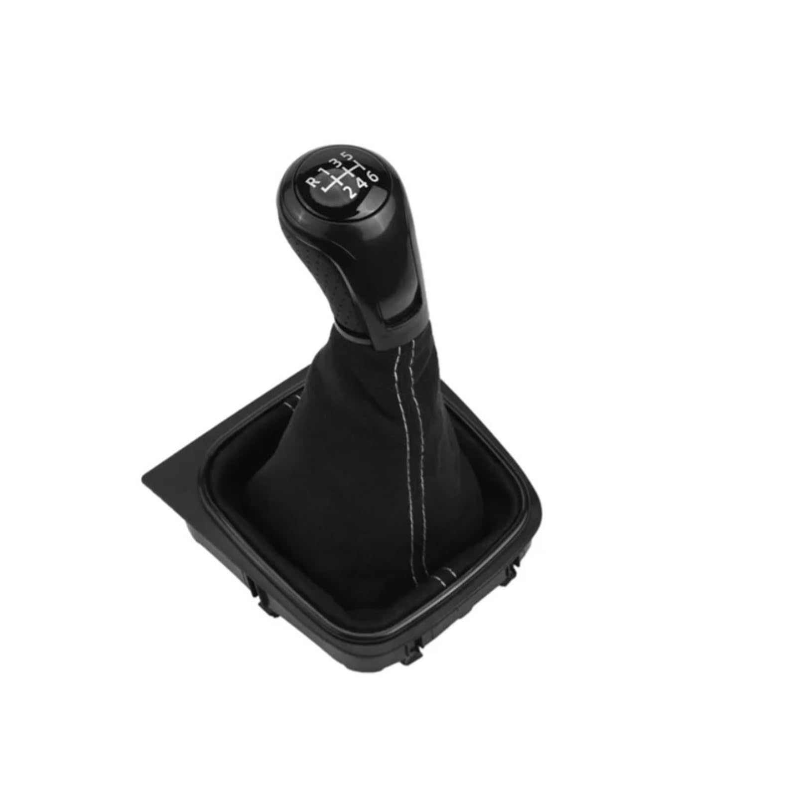 Glblpexelr 6 Speed White Line Shift Lever Knob For Golf 5 Mk5 For Golf 6 Mk6 For Jetta 5 Stylish