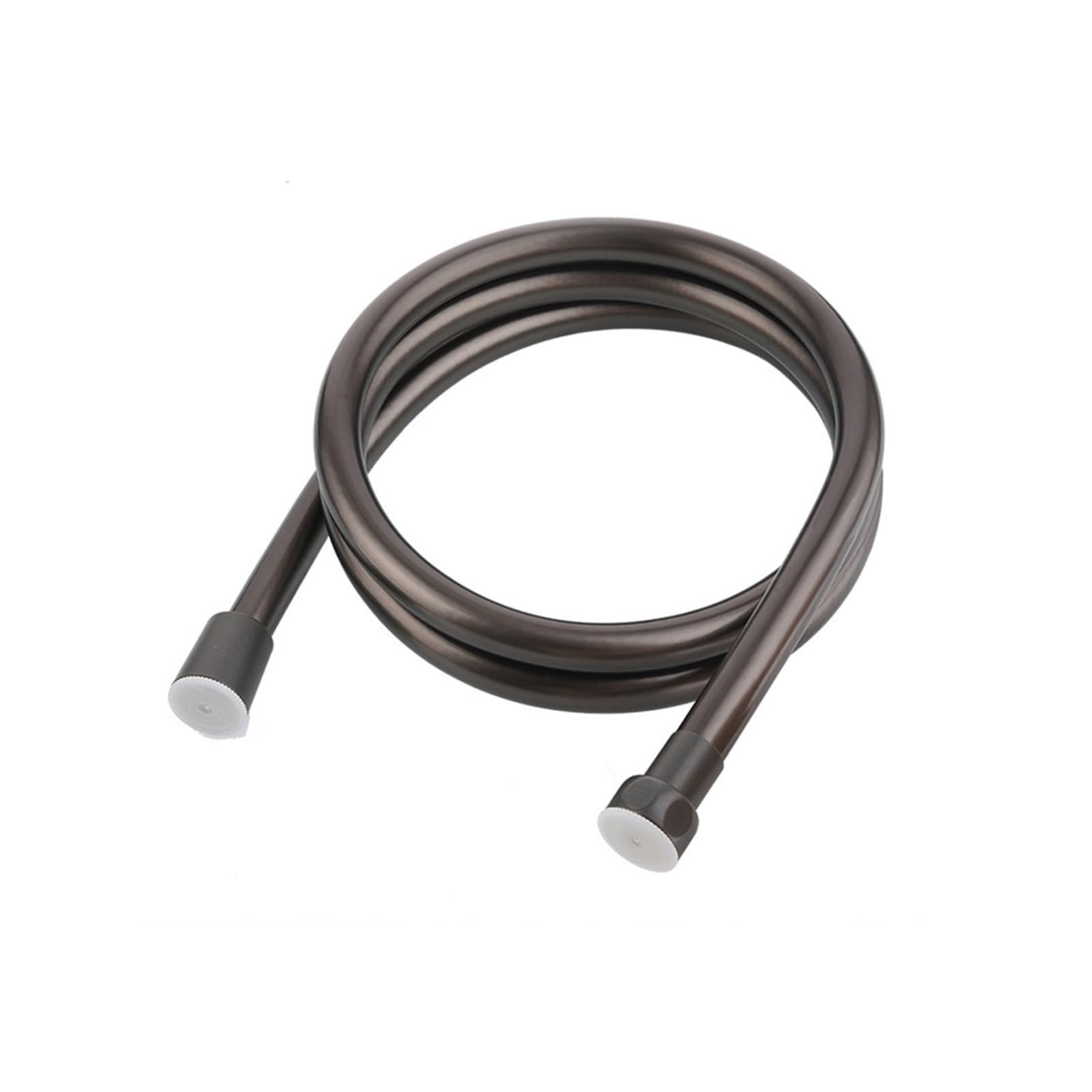 Kdberhfsa Grey High Pressure Pvc Stainless Steel Handheld Shower Hose Universal Interface Flexible Anti Winding Explosion-Proof Shower Tube(,150Cm)