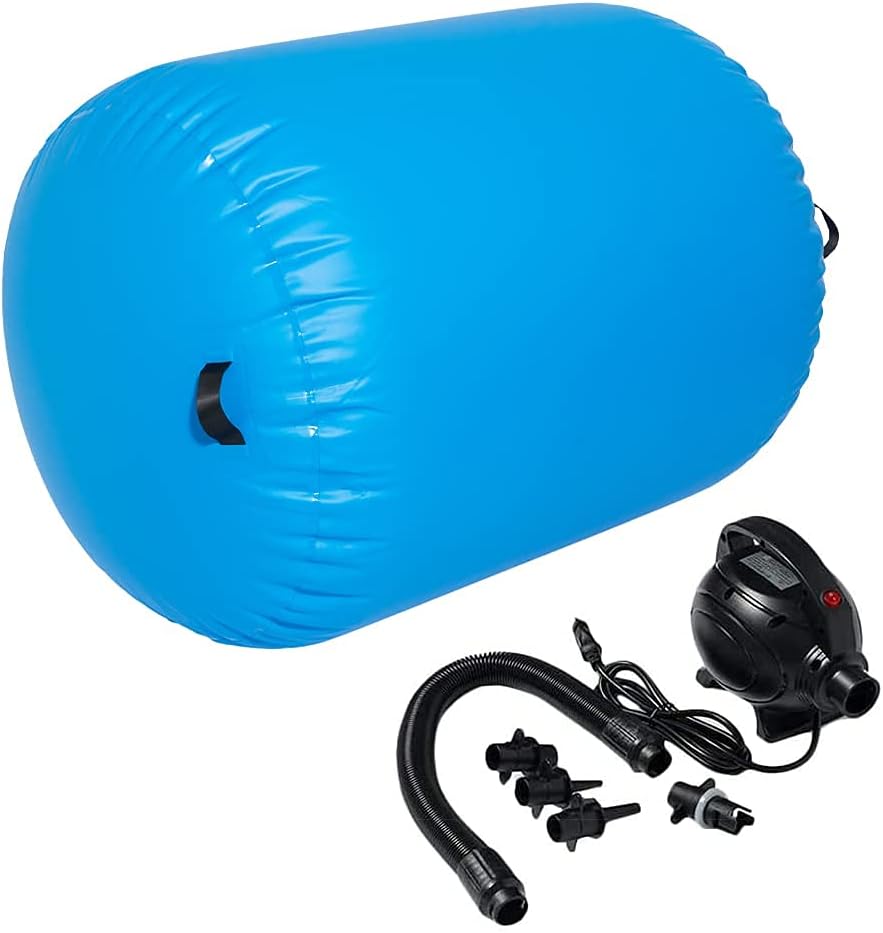 Syellowafter Air Roller, Yoga Fitness Equipment, Inflatable Gymnastics Balance Training Air Roller, Cylinder Column Gym Pad