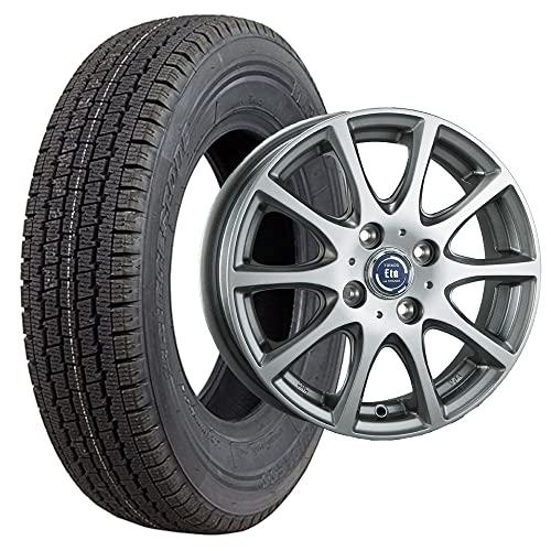ブリヂストン W300 145/80R12 スタッドレスホイールセット