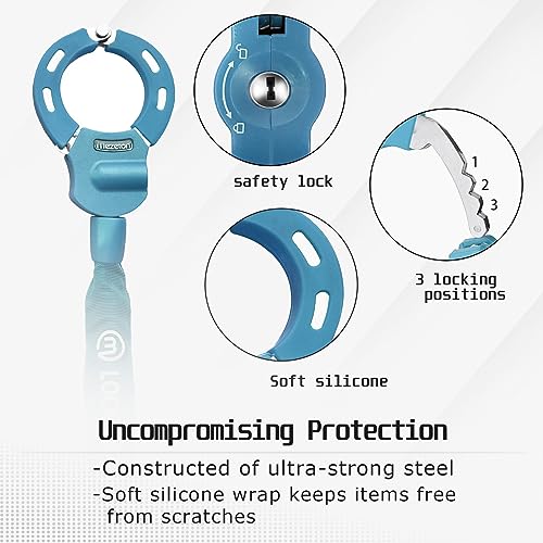 Mezelon E Scooter Lock, B-blue - Image 4