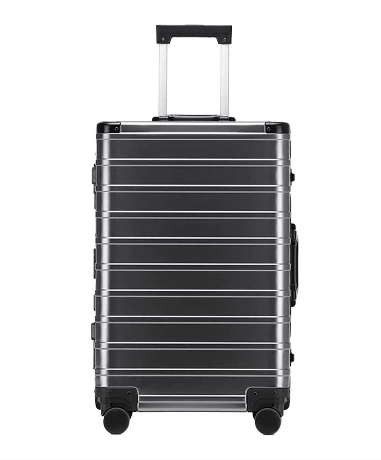 Bagaglio Valigia Classica dai Colori Vivaci con Telaio in Alluminio, Chiusura TSA, Senza Cerniera, con Ruote Silenziose Valigia da Viaggio(D,29")