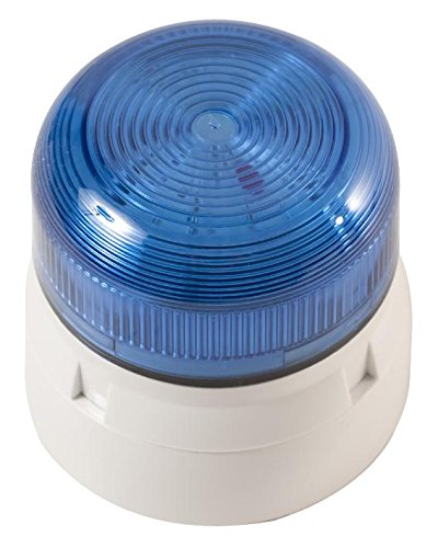 Automatización de señalización – Visual señal Indicador unidades – Faro 12 V/24 V 3 W azul – qbs-0056