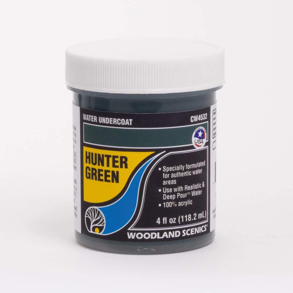 Woodland Scenics CW4532 Water Undercoat Hunter Green (118.2ml)