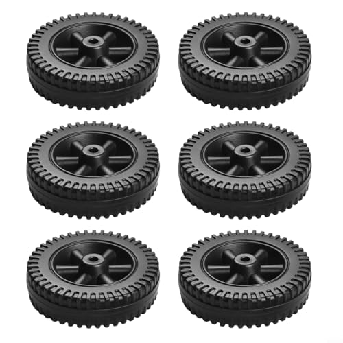 15,2 cm Ersatzrollen, Grillräder-Sets für Outdoor-Kochen, BBQ für Charbroil-Gasgrills, Ersatzteile, Kunststoff, hitzebeständig (6 Stück)