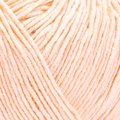 Image of YarnArt Genius Soft Cotton Acrylic Blend Yarn - Amigurumi, Crochet and Knitting -%55 Cotton-45% Acrylic, Craft Yarn for Kids and Adults Garments, Baby Items and Accessories, 174 yds / 50 g