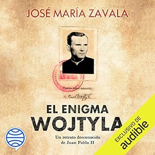 Diseño de la portada del título El enigma Wojtyla