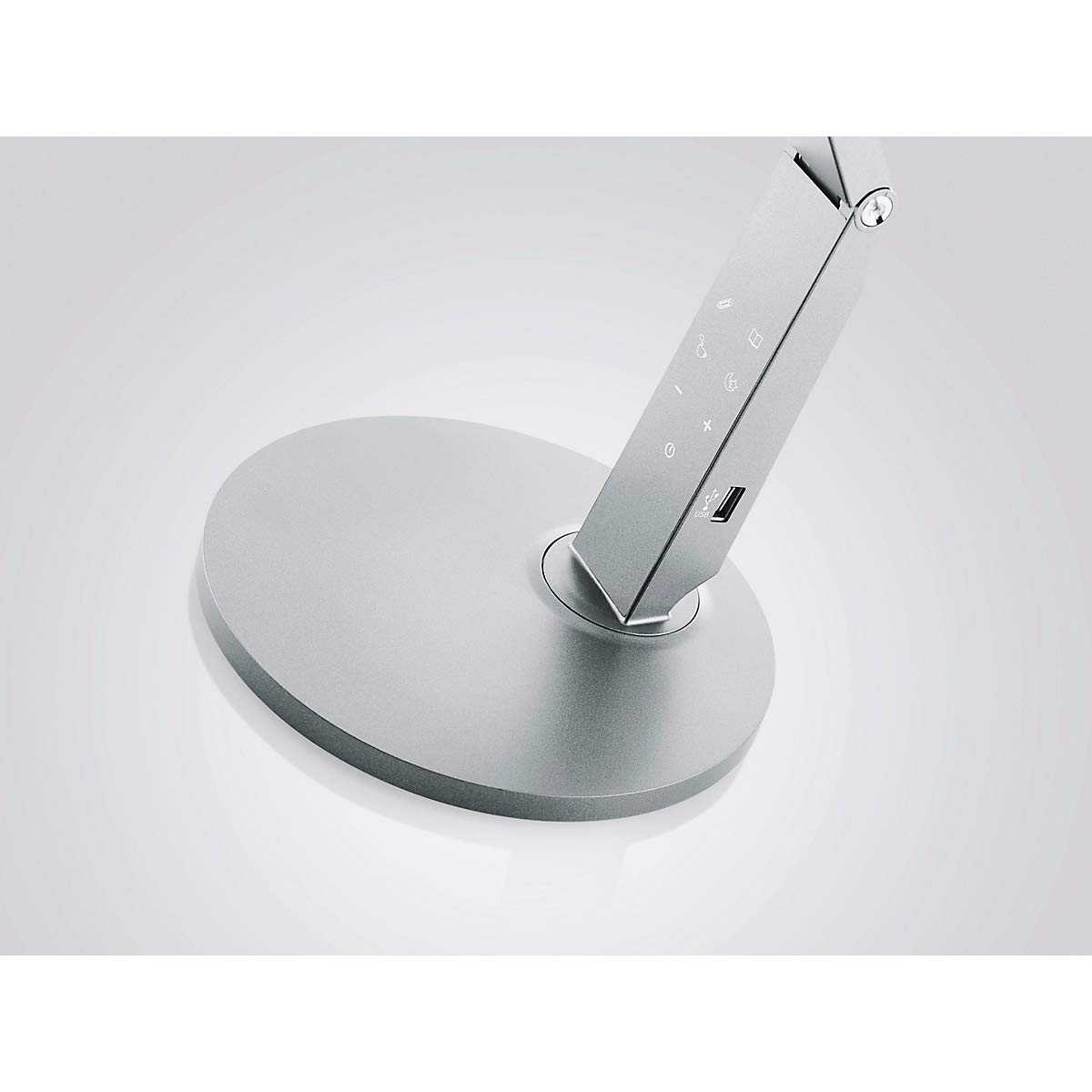Hansa LED-Leuchte Vario Plus silber, stufenlos dimmbar, 2700-6400 Kelvin