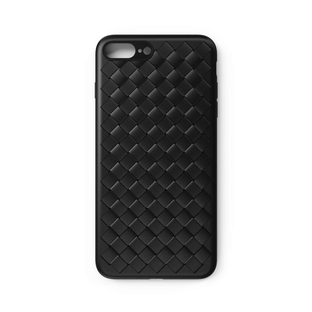 WSKEN Weave Shockproof Case Grid Weaving Phone Case Cover Ultra-Thin Soft TPU Back Case Braided Coque For iPhone X 8 7 Plus