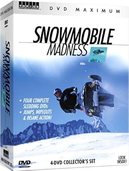 DVD Snowmobile Madness 4 DVD Boxed Set Book