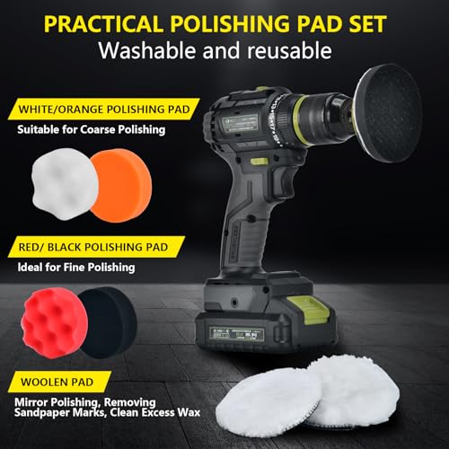 DELUN 138-PC Sanding Disc Drill Polishing Kit with Code - Image 3