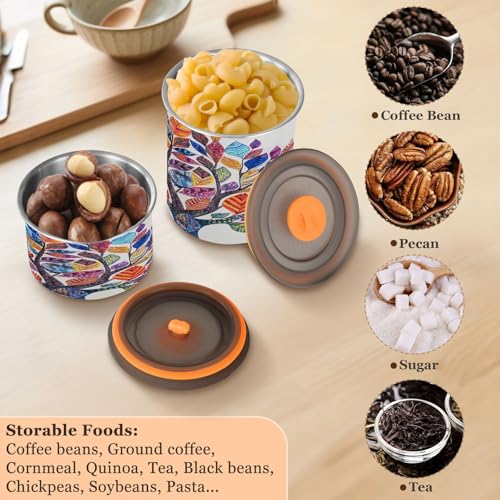 Contenedor de café al vacío de acero inoxidable 17oz miniatura 6
