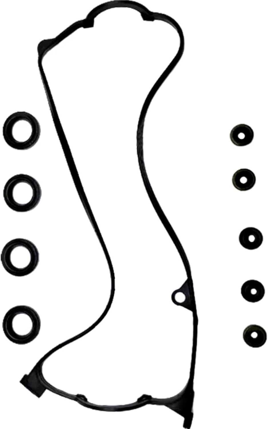 DorkTees Car Engine Valve Cover Gasket for Acura El 2004 2005 Engine Valve Cover Parts OEM:VS50606R VS50384 56029100 Rocker Cover Gasket Engine Valve Cover Gasket
