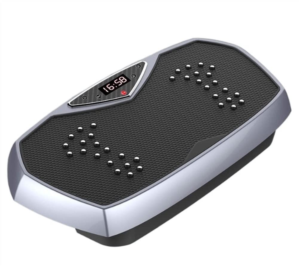 Vibration Plate Exercise Machine - Whole Body Workout Vibration Fitness Platform w Remote 120 Levels Home Training Equipment