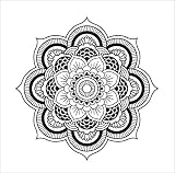 Andre Shop Large Vinyl Wall Decal Mandala Bedroom Decor Flower Patterns Stickers Mural1SX61i