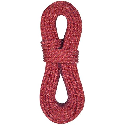 BlueWater Ropes 11.0mm Enduro Double Dry Dynamic Single Rope (Red Mix, 50M) Cover