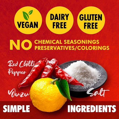 Image of YAMASAN KYOTO UJI Yuzu Kosho Red Pepper Spicy Umami Paste 3.5oz | YAMASAN KYOTO UJI Yuzu Kosho Red Pepper Spicy Umami Paste - Extremely Hot Japanese Chili Condiment, Gluten Free, 100g